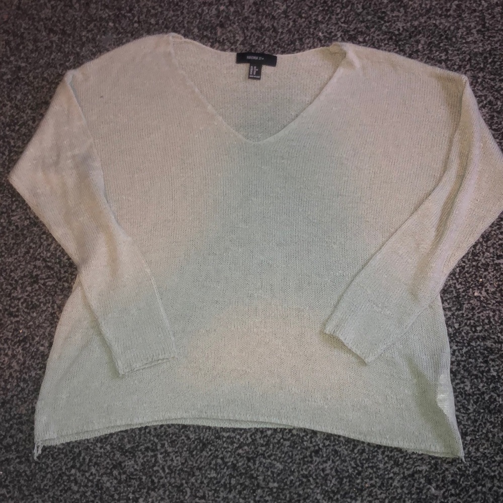 V Neck Sweater.